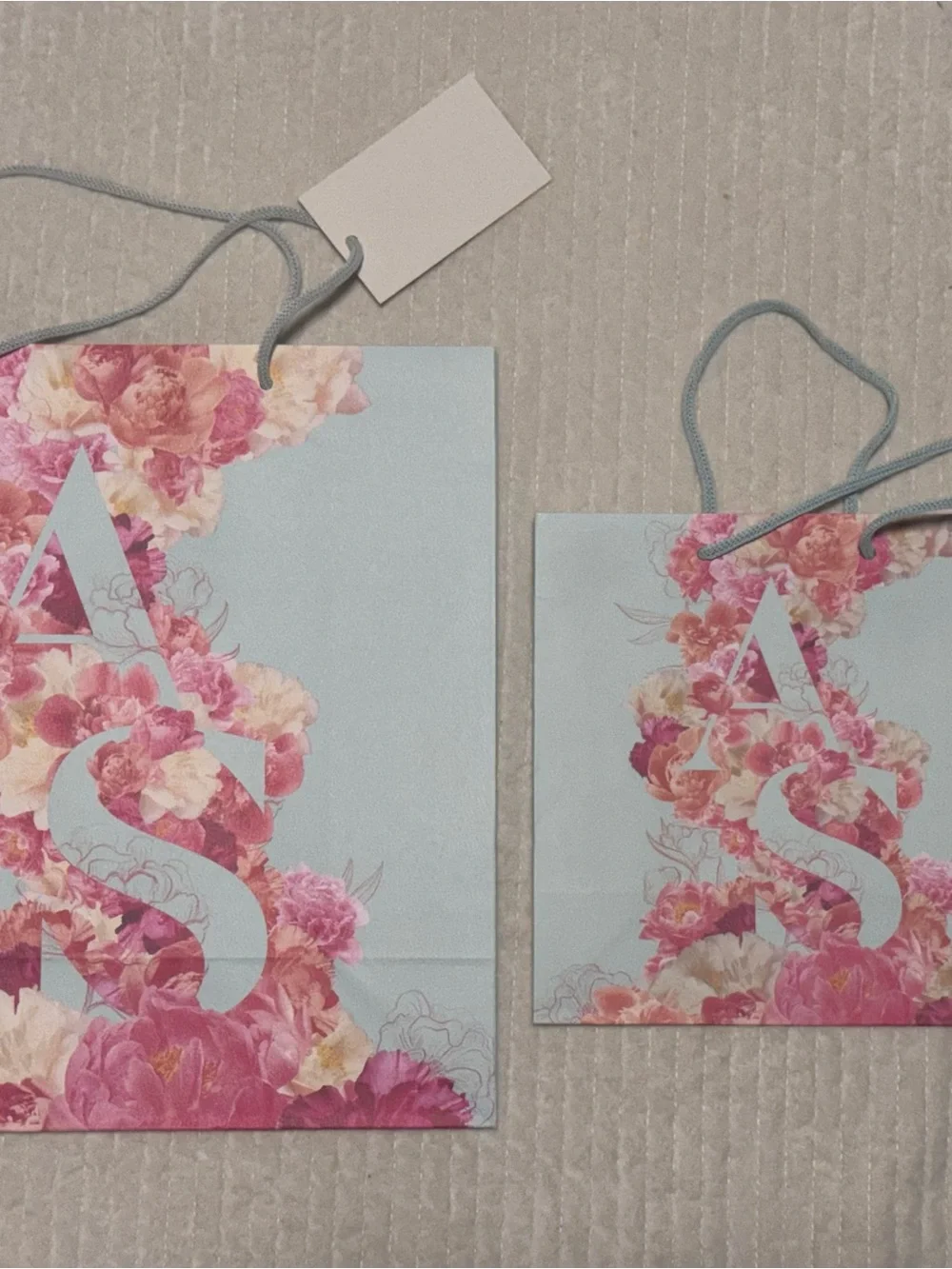 Altar'd State Floral Gift Bags | Large & Small | Rope Handles